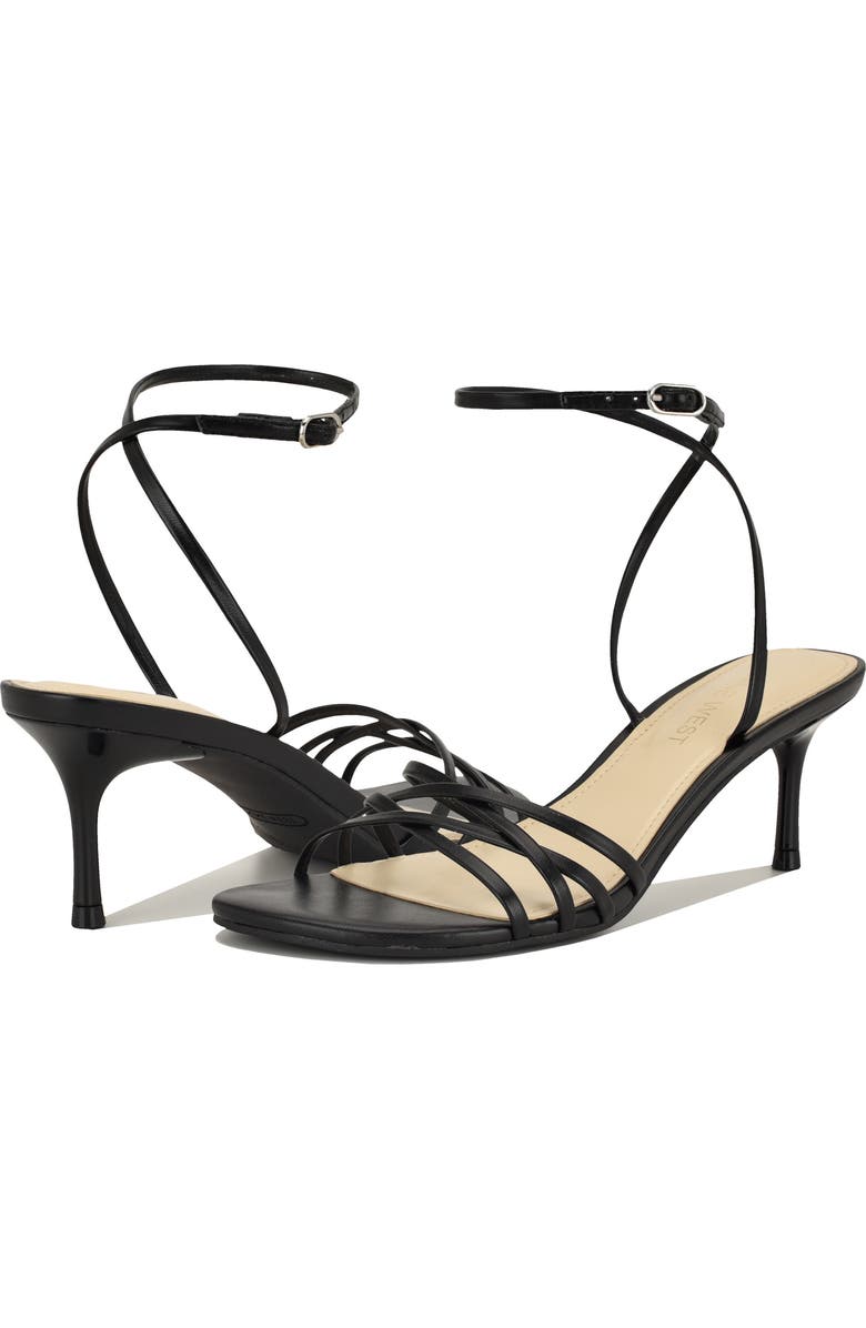 Nine West Gillie Sandal, Alternate, color, Black