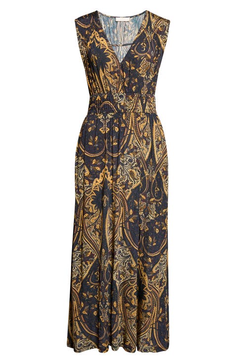 Ursula Print Sleeveless Maxi Dress