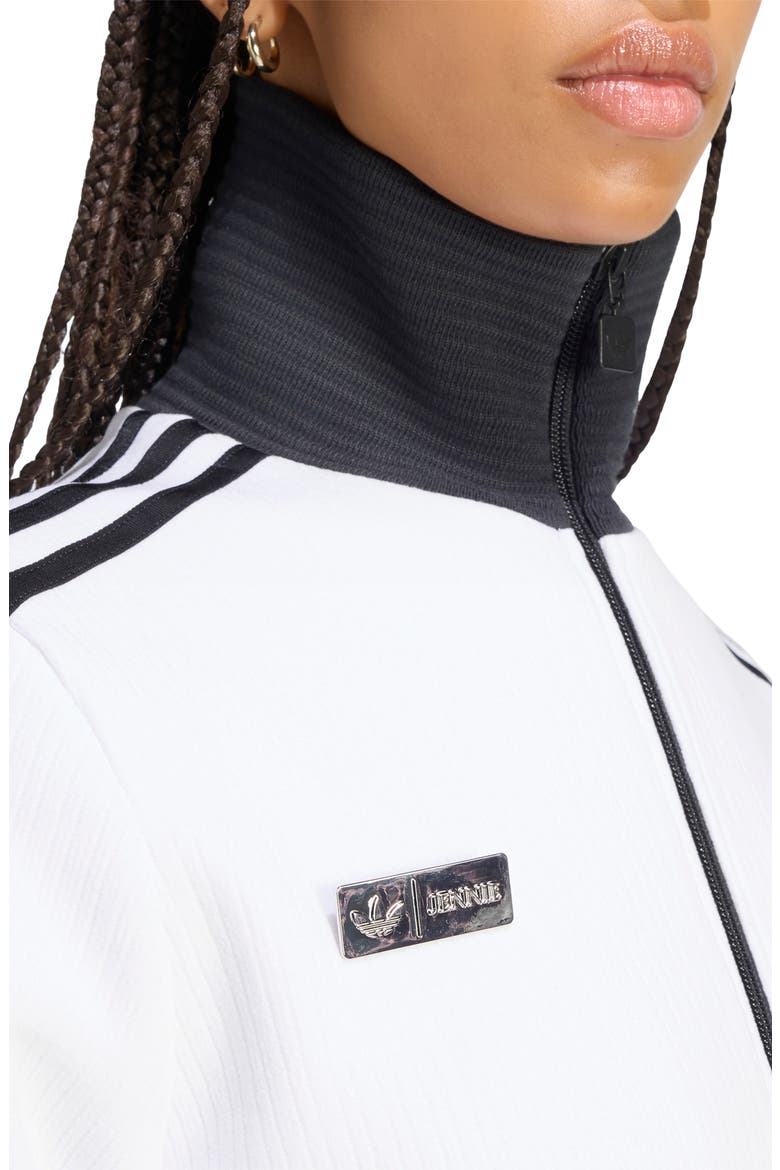 Jennie Track Top, Alternate, color, WHITE