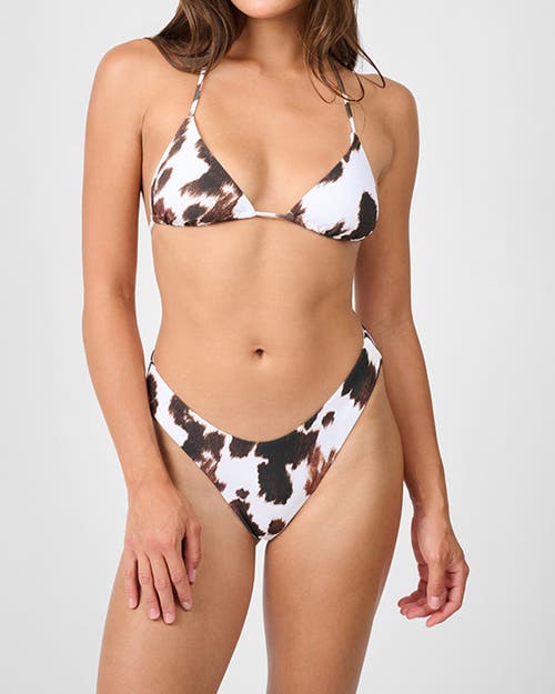 Weworewhat Triangle Top In White