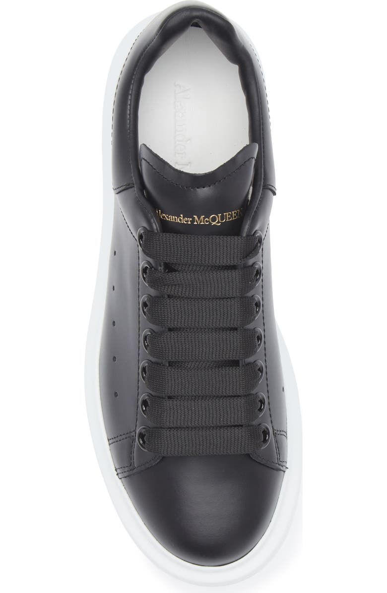 McQueen Oversize Sneaker, Alternate, color, Black