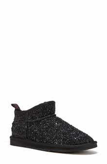 Australia Luxe Collective Cosy Genuine Shearling Glitter Ultra Platform Bootie