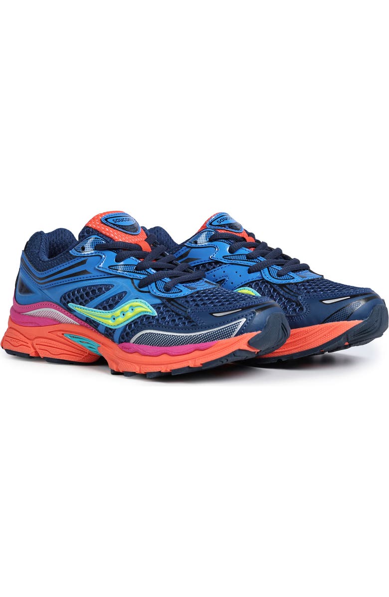 Saucony Kids' Omni 9 Sneaker, Alternate, color, Navy/ Blue