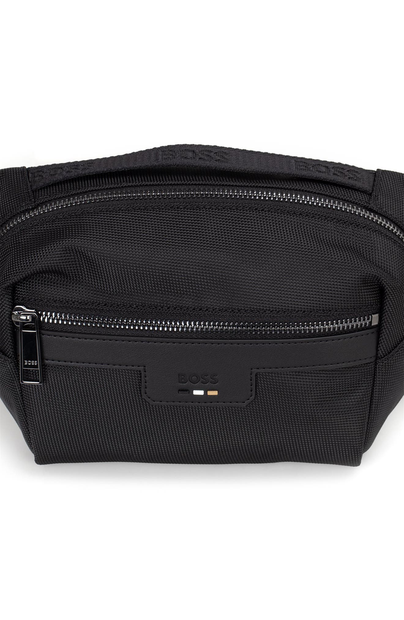 HUGO Ray Belt Bag, Alternate, color, Black
