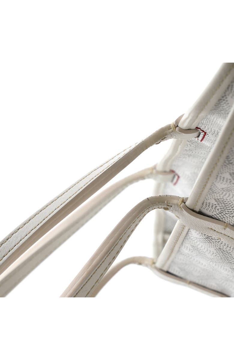 Pre-Owned Goyard Artois Tote Coated Canvas PM, Alternate, color, White