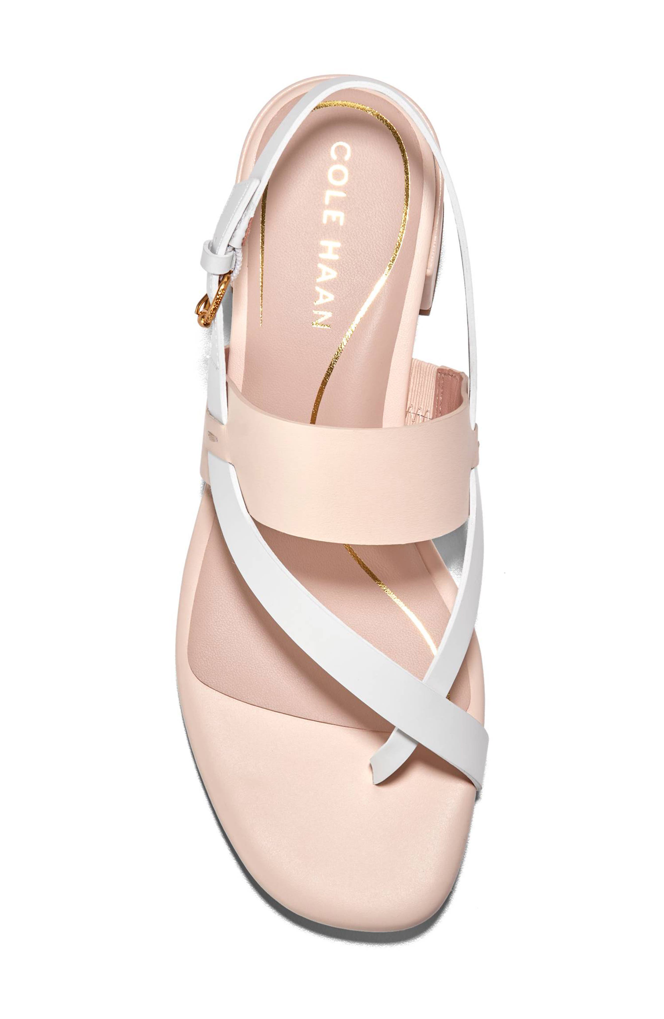 Anica Lux Slingback Sandal, Alternate, color, SANDOLLAR/ WHITE
