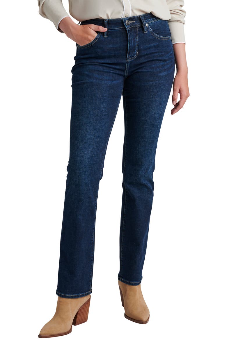 Eloise High Waist Bootcut Jeans, Main, color, NIGHT BREEZE