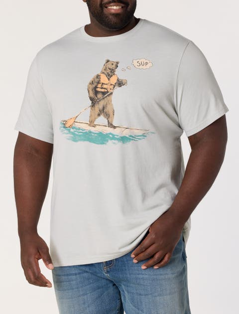 Big & Tall  Sup Bear T-Shirt