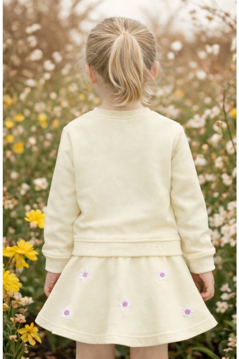 Southern Belle Sweatshirt, Alternate, color, Yellow