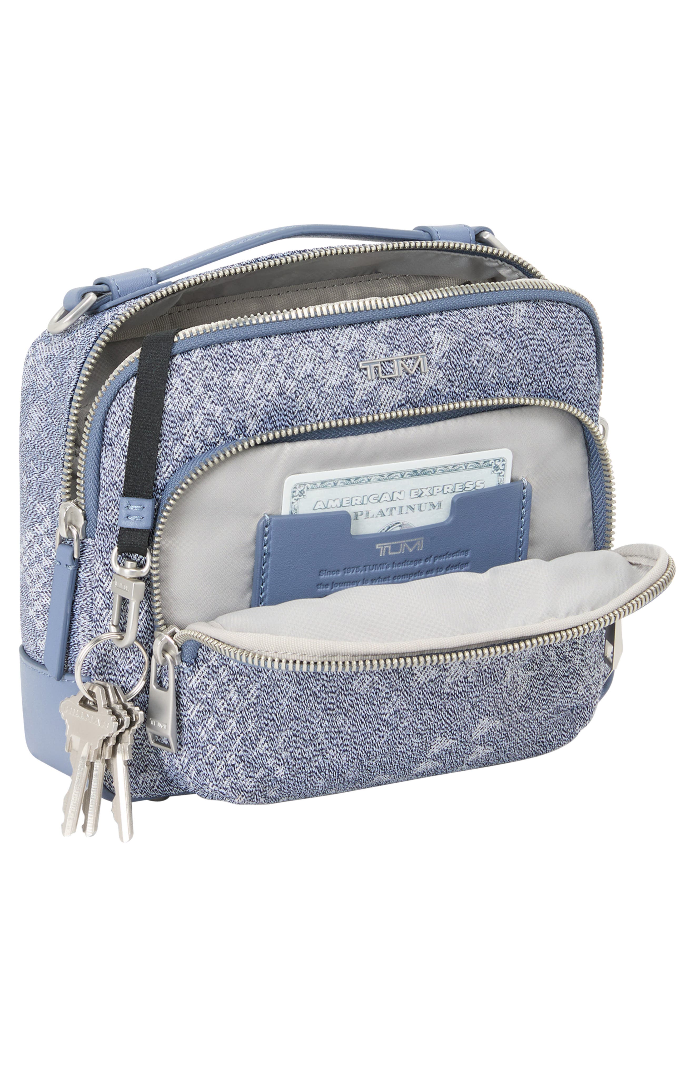 TUMI Teghan Crossbody Bag, Alternate, color, Denim Blue