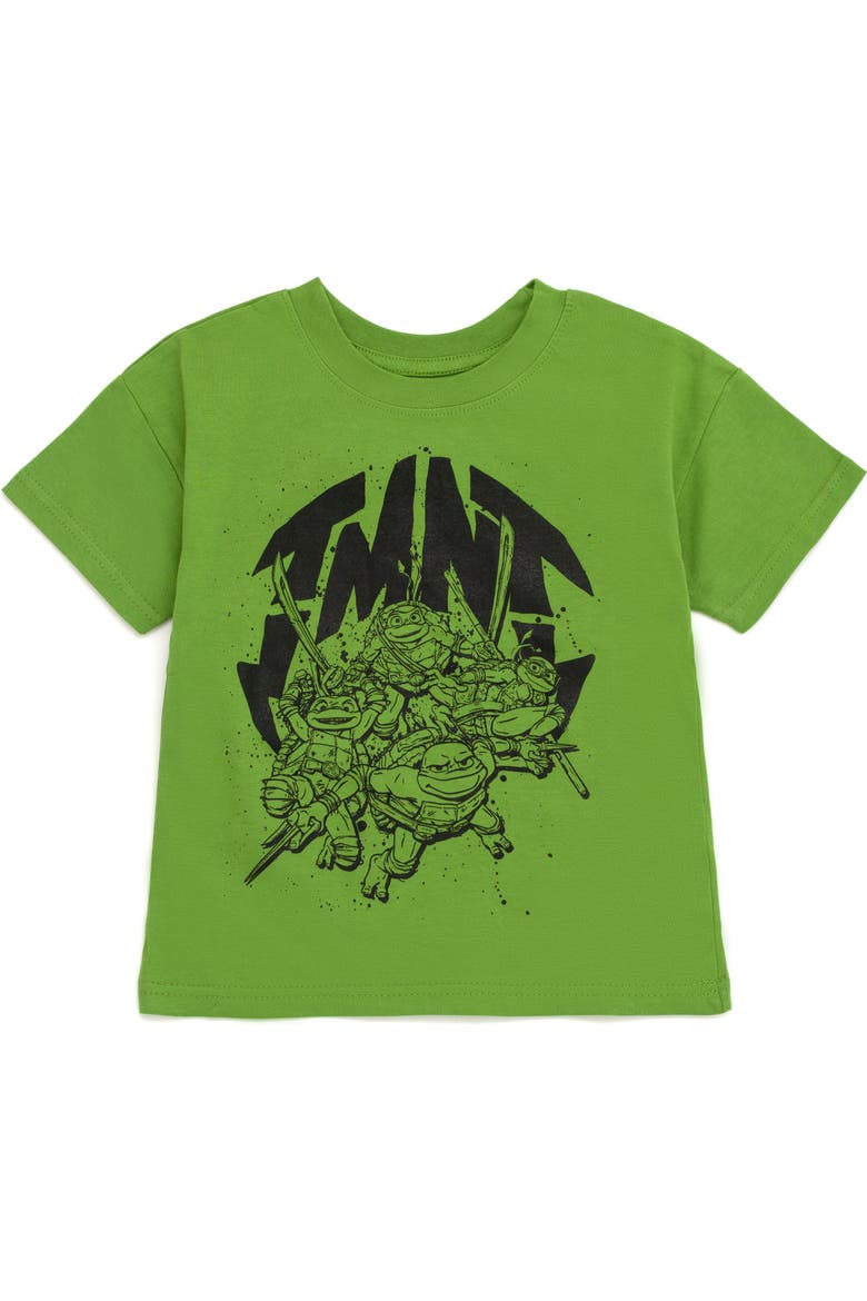 2-Piece T-Shirt and Shorts Set, Alternate, color, Kelly Green Black