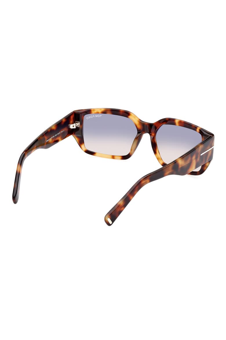 Andres 56mm Square Sunglasses, Alternate, color, COLOURED HAVANA / SMOKE