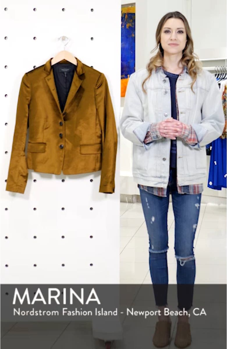 Rei Velvet Blazer, sales video thumbnail