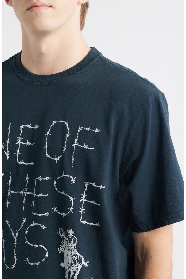 Barbed Graphic T-Shirt, Alternate, color, HARD WASHED BLACK