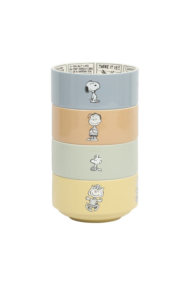 Bonbon Bites Stoneware Stackable Bowl Set, Alternate, color, Assorted Colors