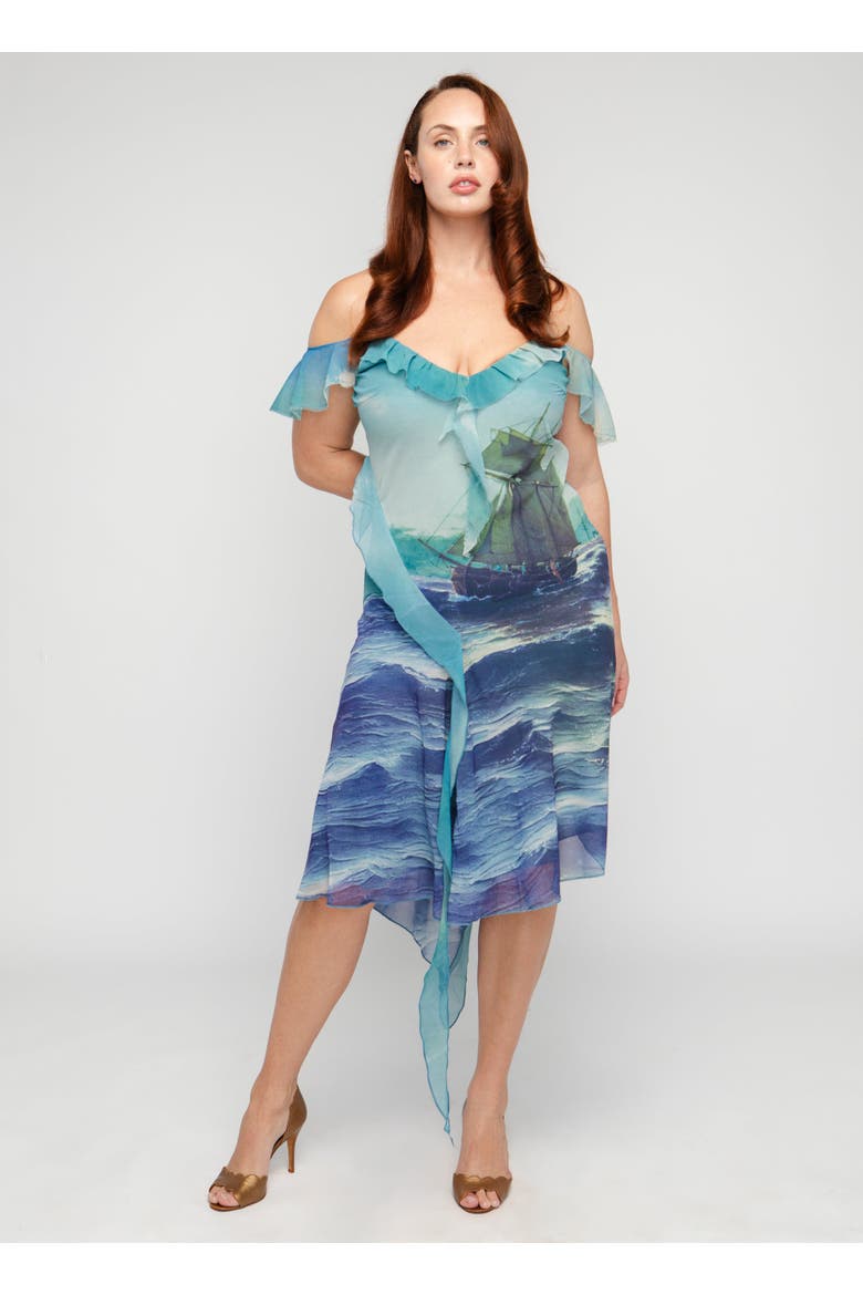 Isla Dress, Alternate, color, Wreckage