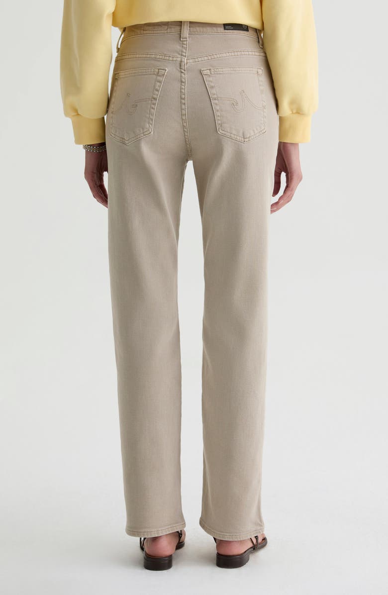 AG Brinley High Waist Straight Leg Jeans, Alternate, color, Sulfur Light Taupe