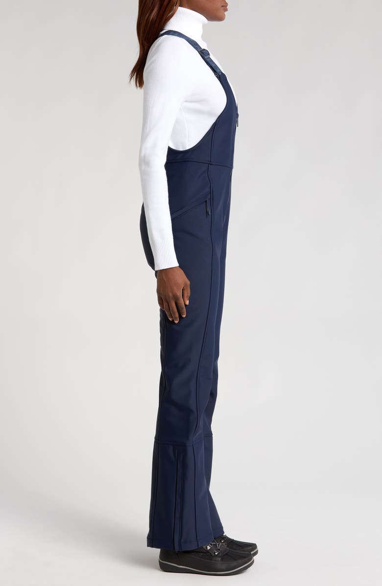 Halfdays Isabel Waterproof Snow Bib Overalls, Alternate, color, Navy