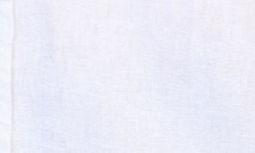 Tailorbyrd Linen Blend Button-down Shirt In White