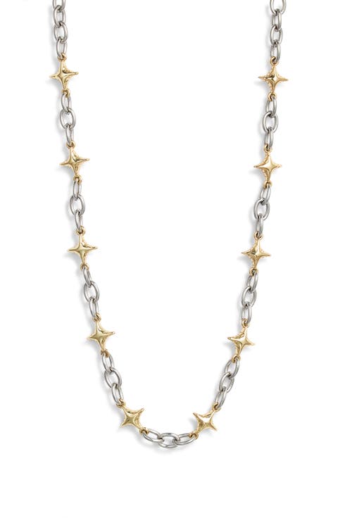 Duotone Star Power Necklace
