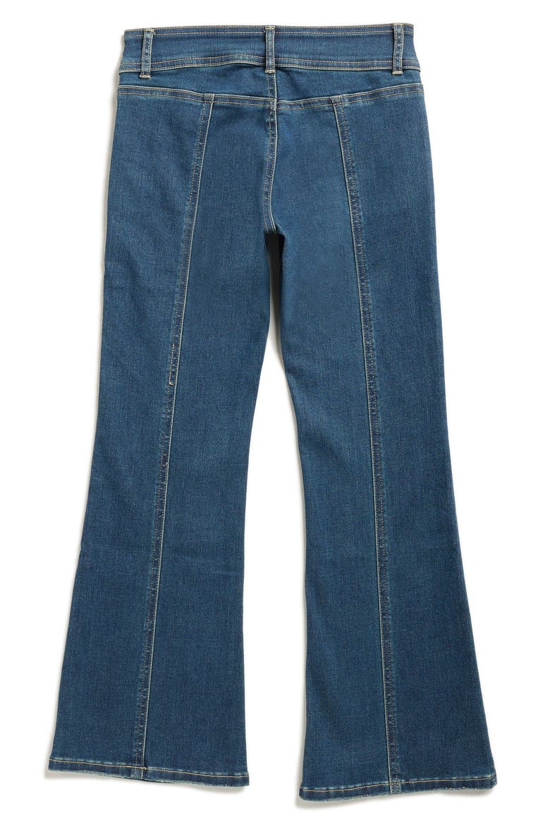 Kids' Flare Leg Jeans, Alternate, color, INDIGO