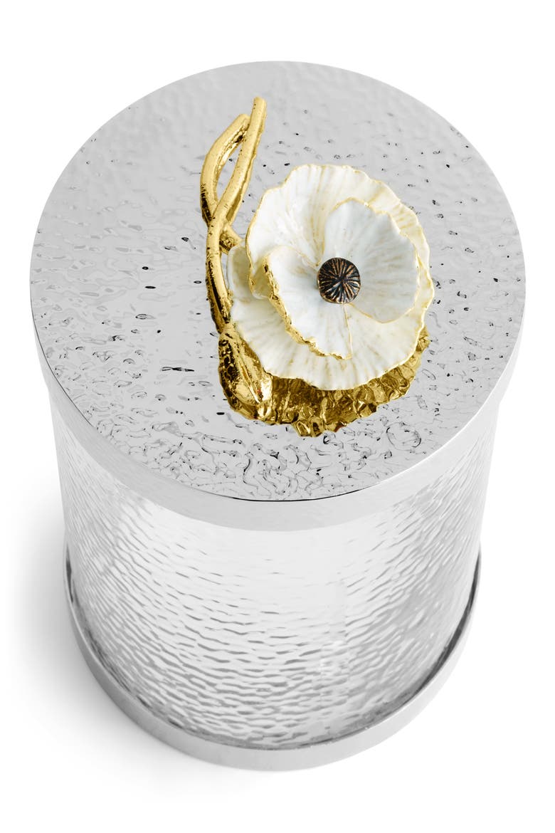 Anemone Medium Canister, Alternate, color, SILVER/ WHITE/ GOLD
