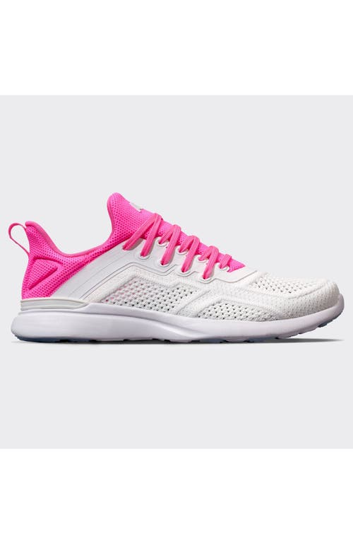 APL Women'S Techloom Tracer Sneakers in White /Fusion Pink 