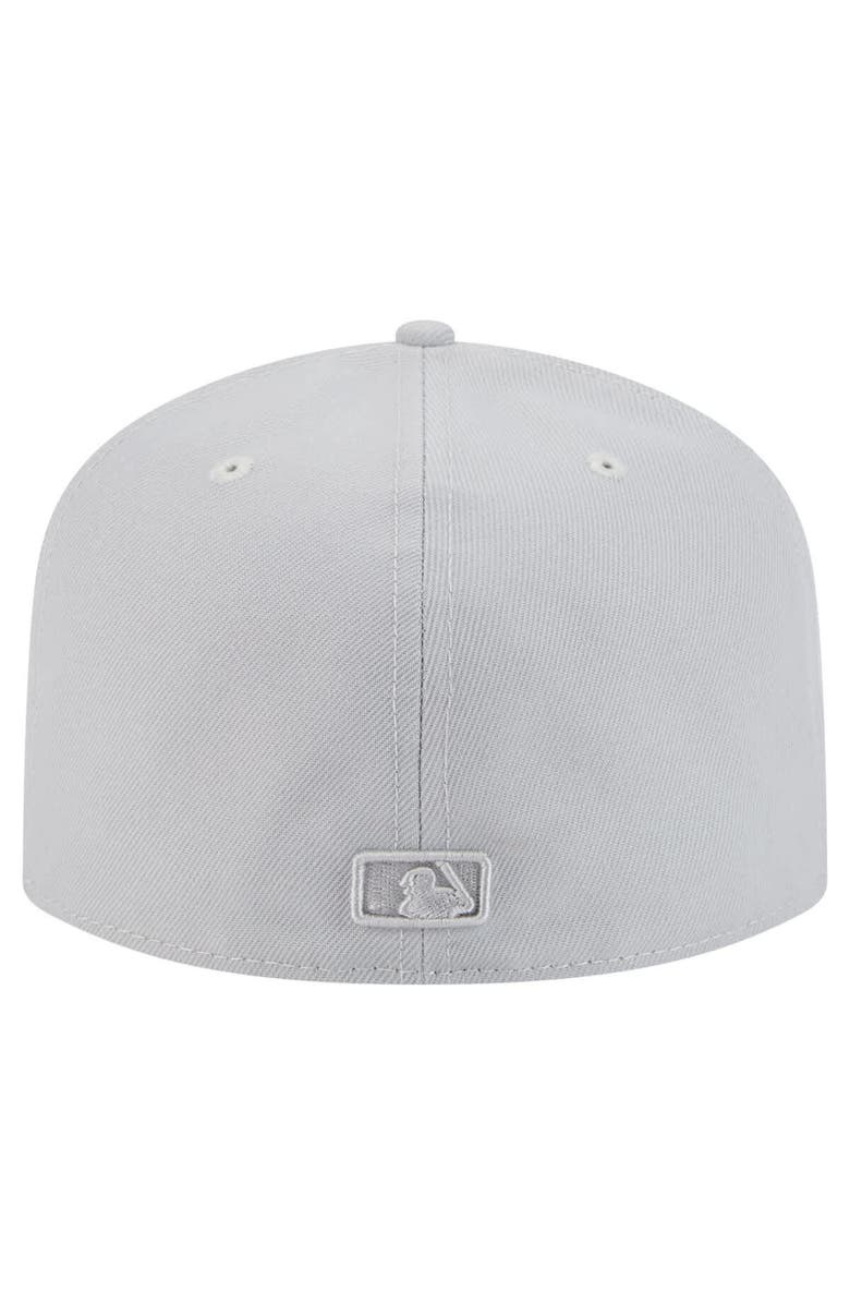 New Era Men's New Era  Gray Philadelphia Phillies Colorpack 59FIFTY Fitted Hat, Alternate, color, 