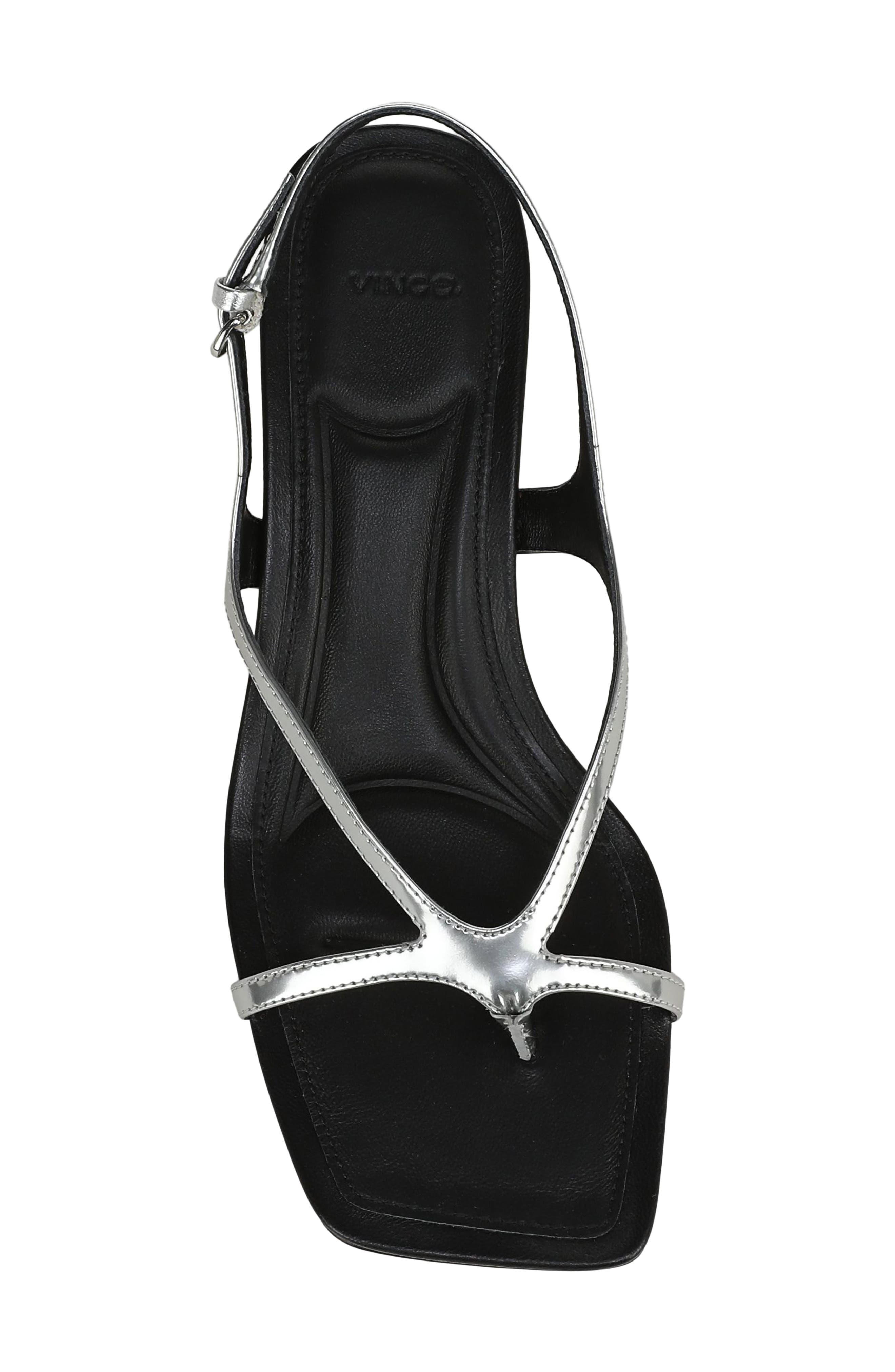 Posie Slingback Sandal, Alternate, color, SILVER