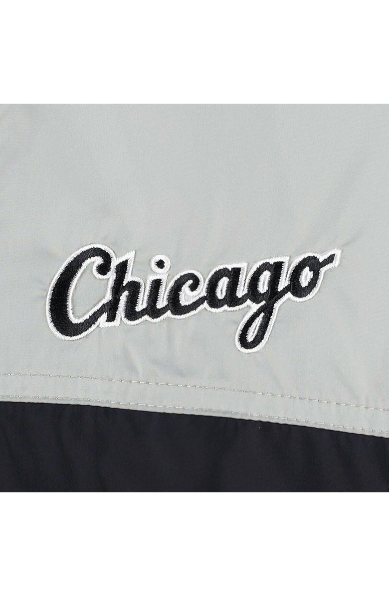 Columbia Men's Columbia Black/Gray Chicago White Sox Omni-Shade Flash Forward Challenger Full-Zip Windbreaker Jacket, Alternate, color, 