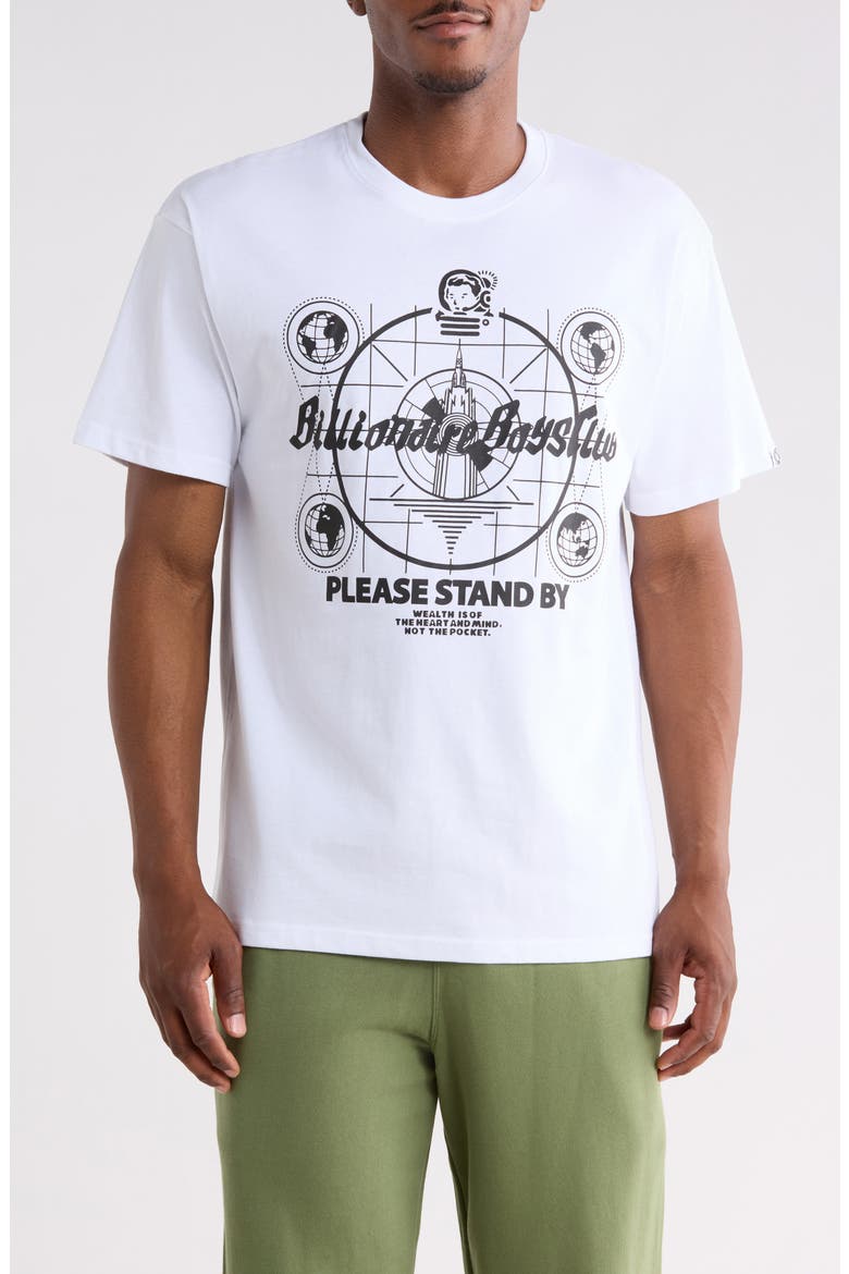 Stand By Graphic T-Shirt, Main, color, WHITE