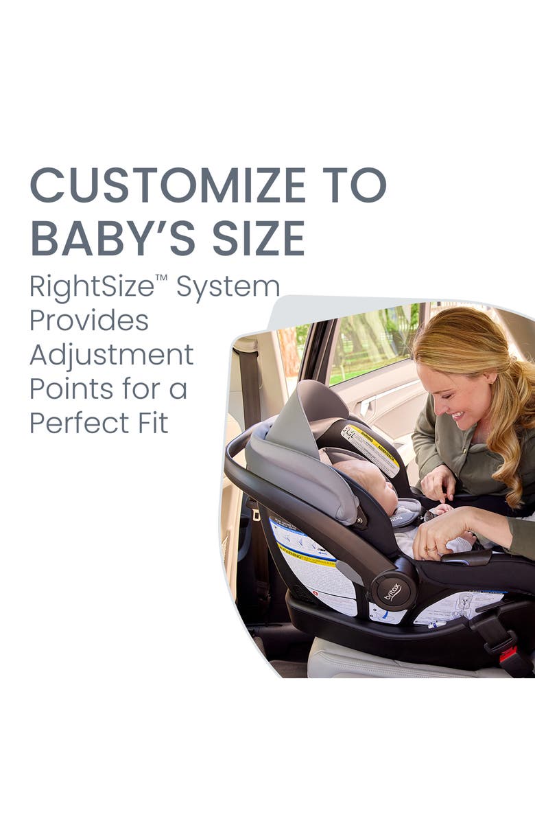 Britax Willow<sup>®</sup> Brook<sup>®</sup> S+ Stroller & Car Seat Travel System, Alternate, color, Graphite Onyx