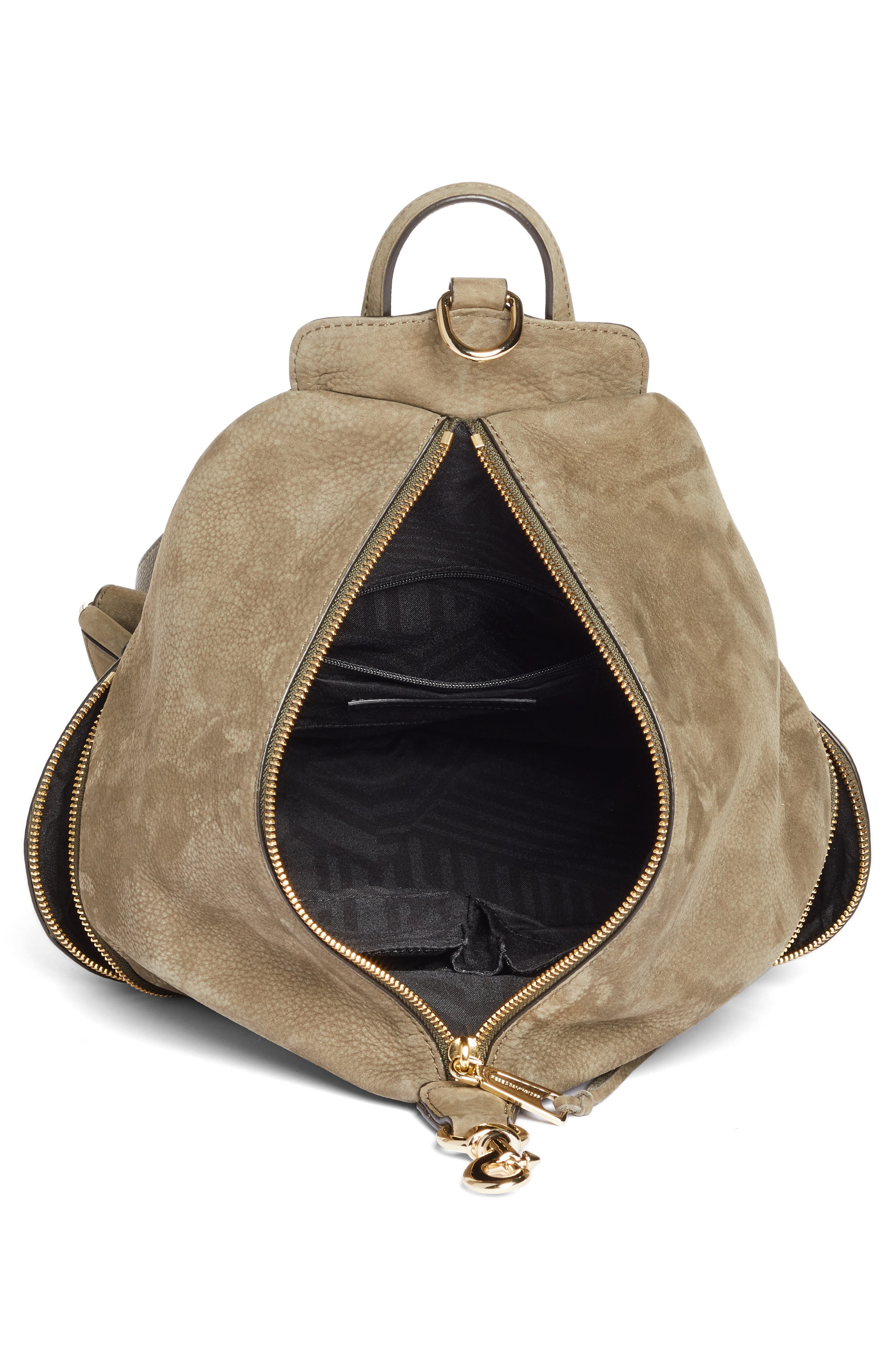 Rebecca Minkoff Julian Nubuck Backpack, Alternate, color, 