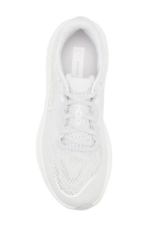 Hoka Rincon 4 Running Shoe In Gray