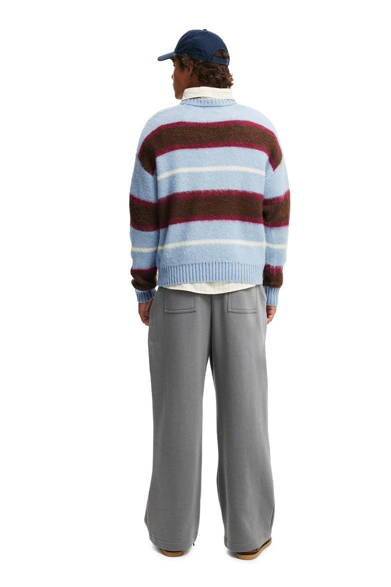 Men's Super Baggy Track Pant, Alternate, color, Slate Stone