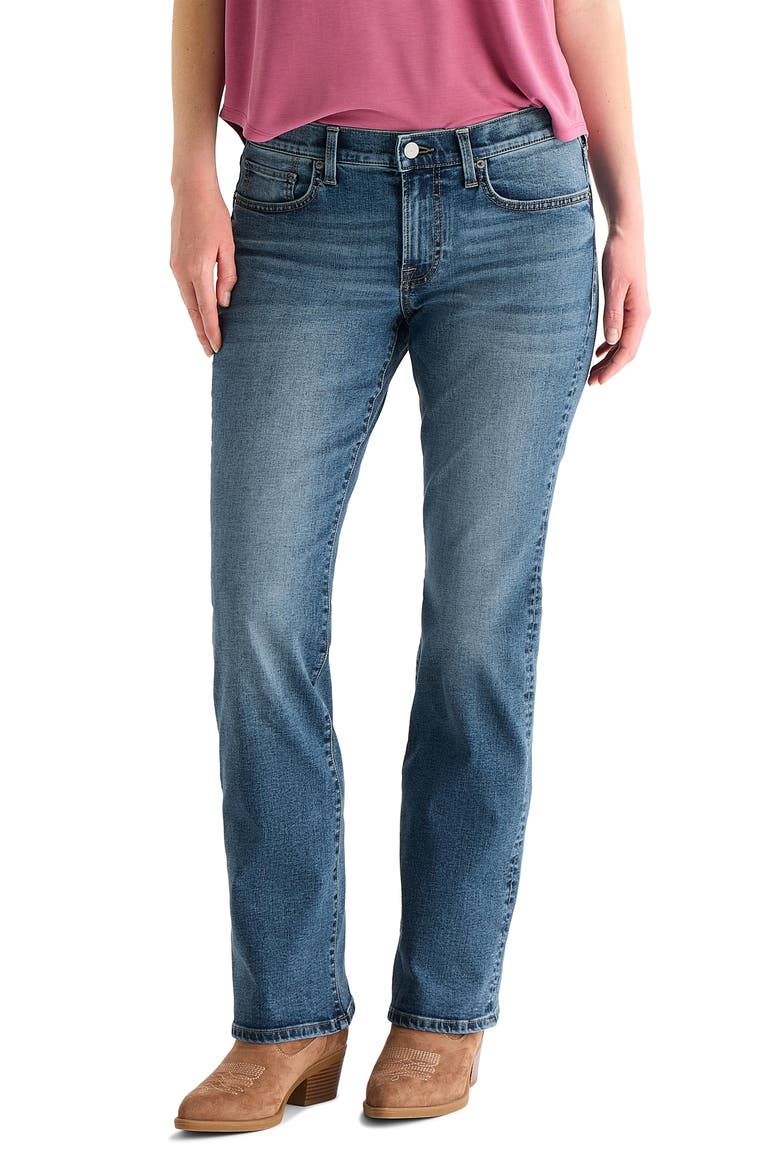 Mid Rise Sweet Bootcut Jeans, Main, color, DEEPER WELL