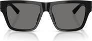 Jimmy Choo 54mm Polarized Rectangular Sunglasses