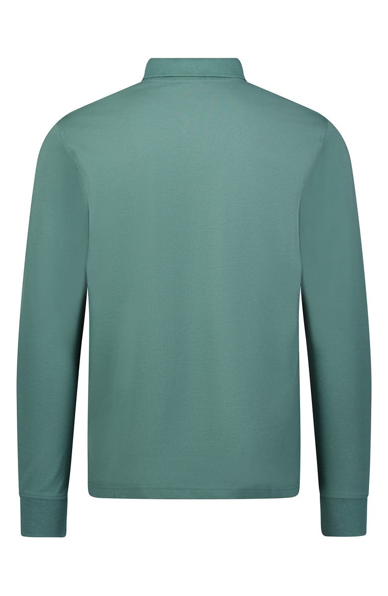 Brooks Brothers Long Sleeve Piqué Knit Polo, Alternate, color, 
