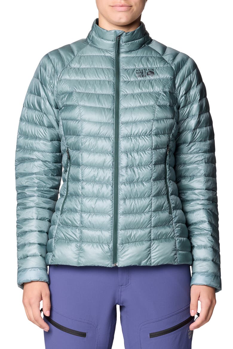 Ghost Whisperer Packable 800-Fill Power Down Jacket, Main, color, BLUE SAGE