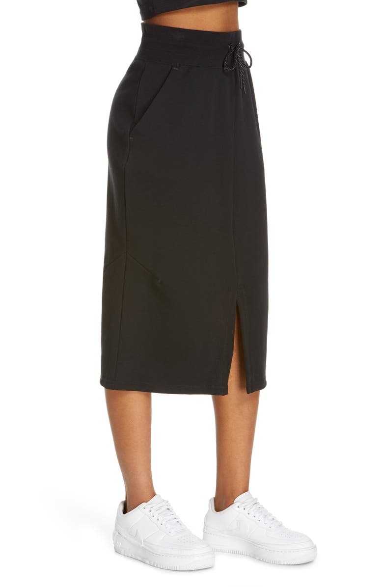 Nike Sportswear Tech Fleece Midi Skirt, Alternate, color,