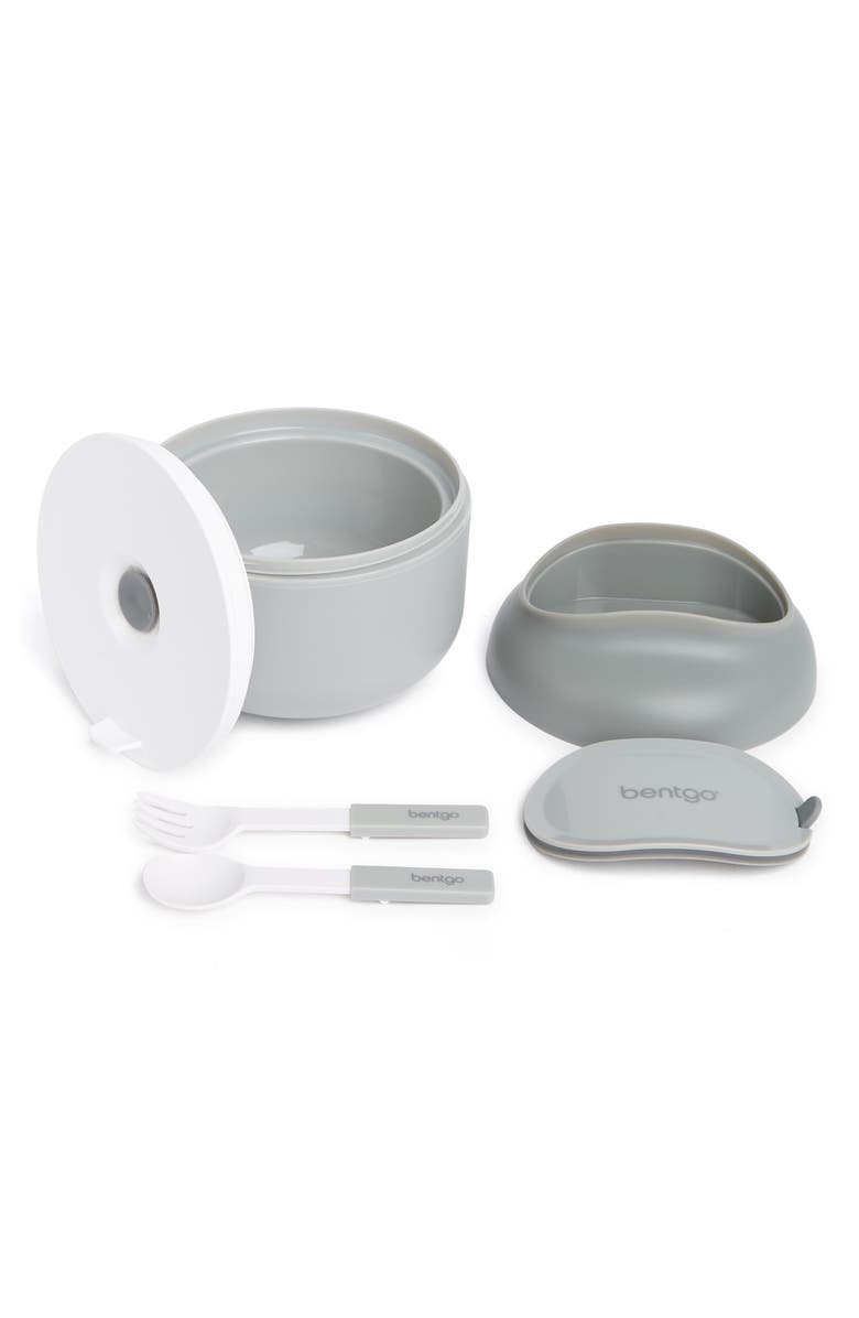 BENTGO Lunch To-Go Bowl, Main, color, Gray