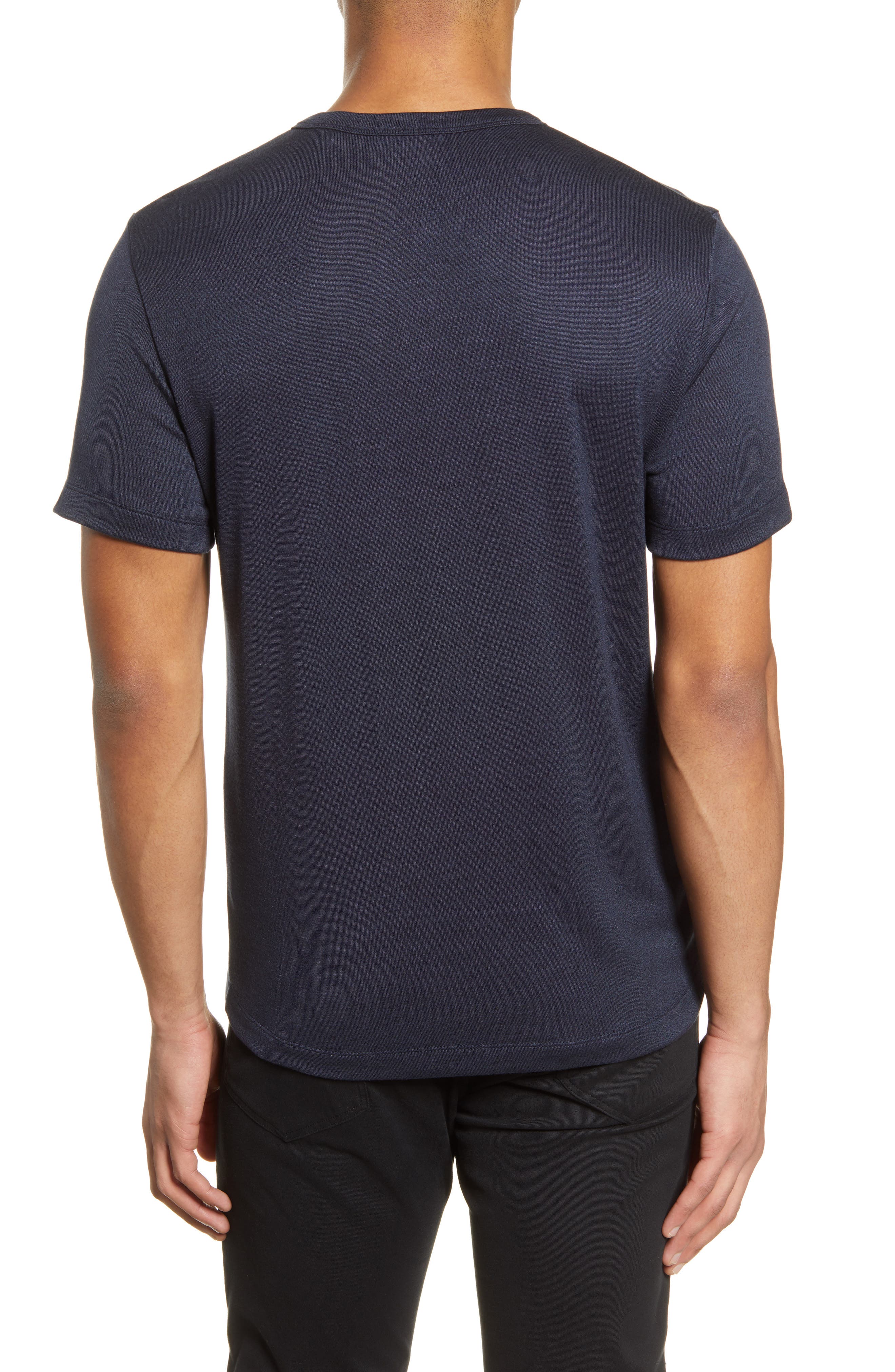 Theory Gaskell Slim Fit Short Sleeve Henley (Men) | Nordstromrack