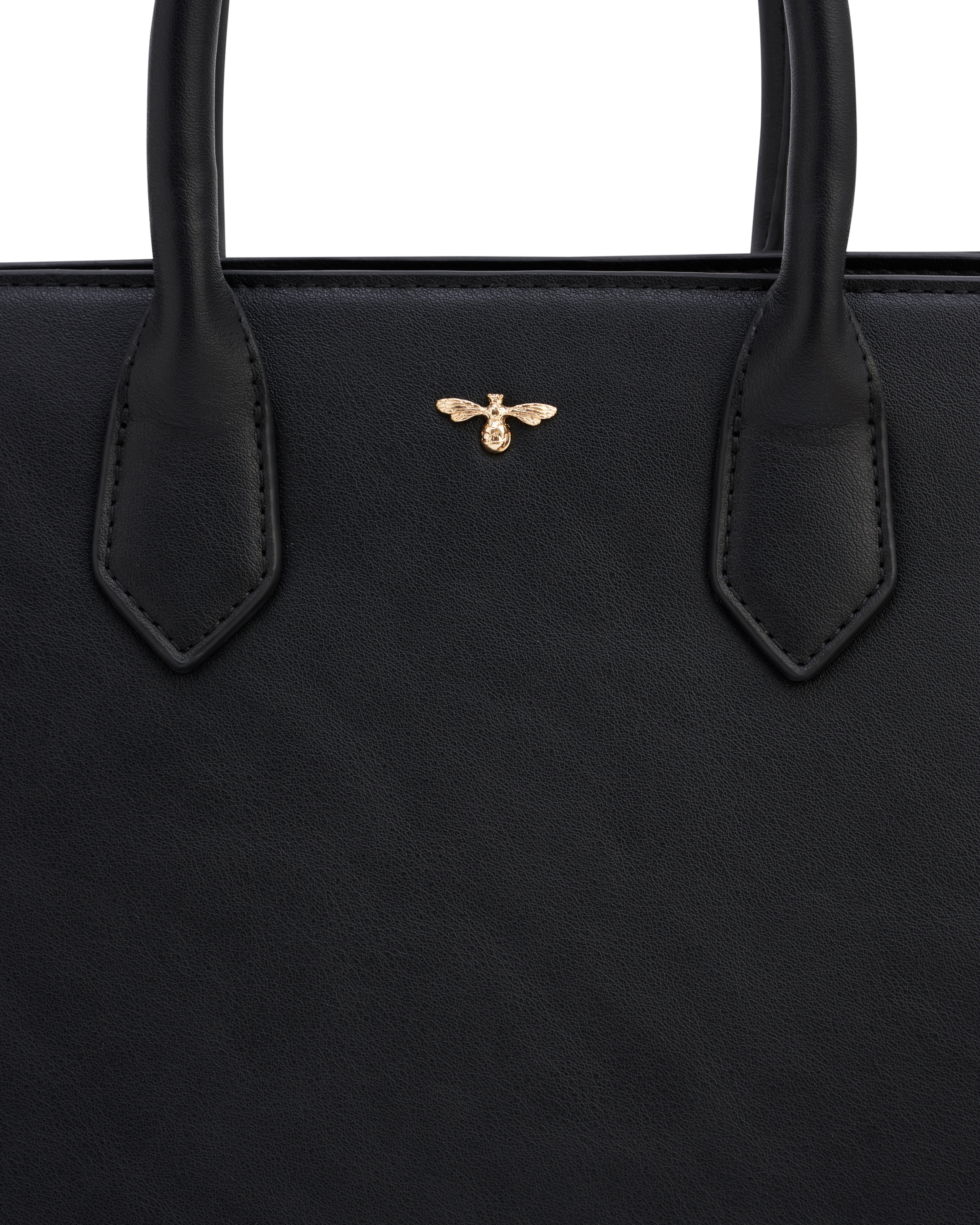 Fable England Grace Structured Tote, Alternate, color, Black