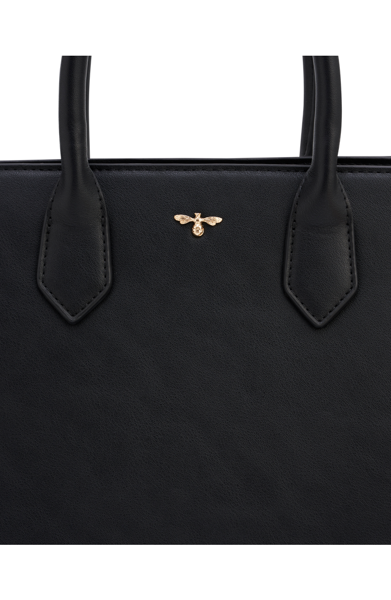 Fable England Grace Structured Tote, Alternate, color, Black