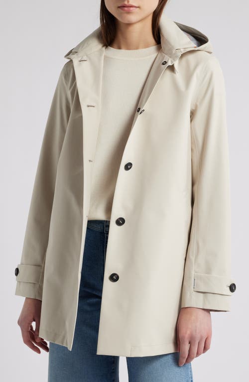 Save The Duck April Packable Hooded Jacket In Shore Beige