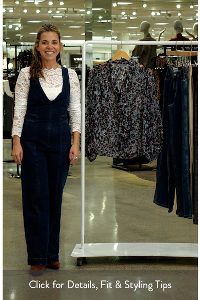 Burnout Velvet Tie Neck Top video