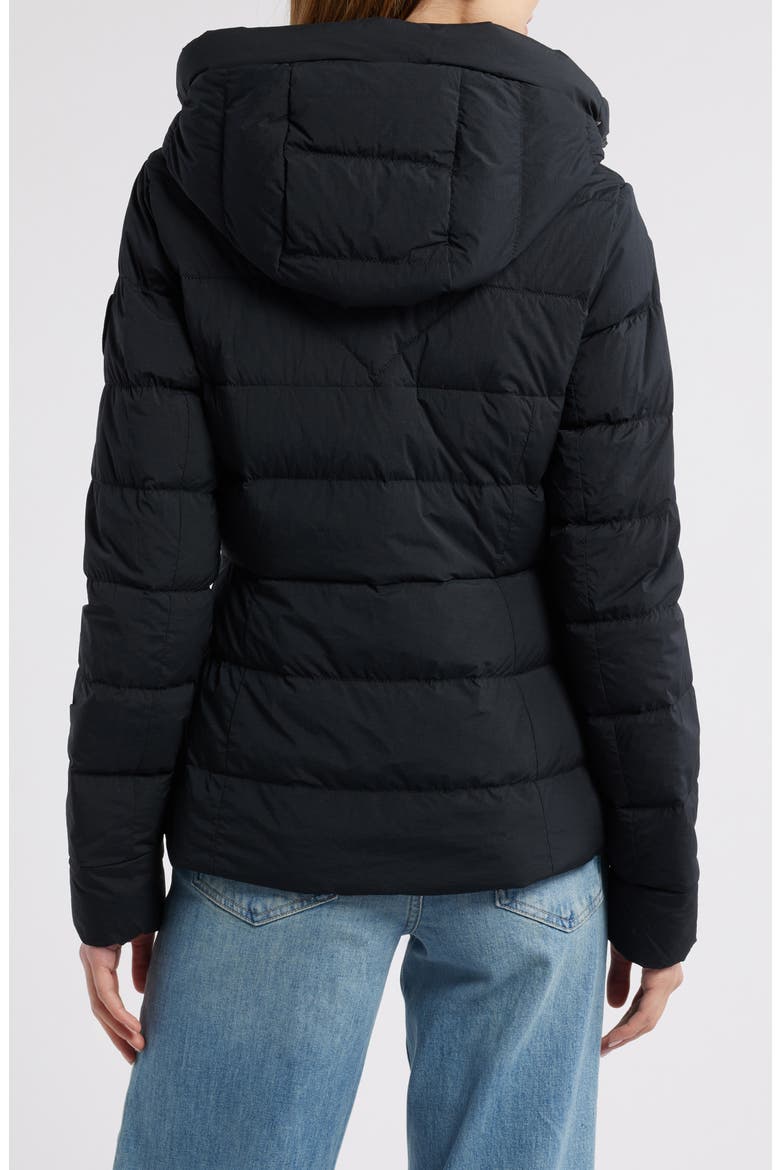 Clair 750 Fill Power Down Puffer Jacket, Alternate, color, BLACK