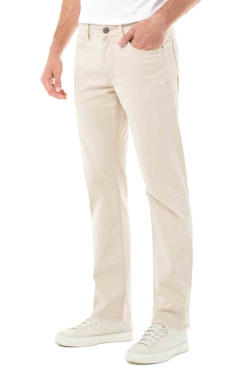 Regent Relaxed Straight Leg Twill Pants