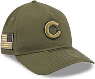 New Era Men's New Era  Olive Chicago Cubs 2026 Armed Forces Day 9TWENTY Adjustable Hat