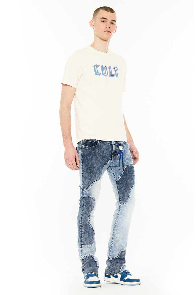 Lenny 603 Bootcut Jeans, Alternate, color, SWIRL